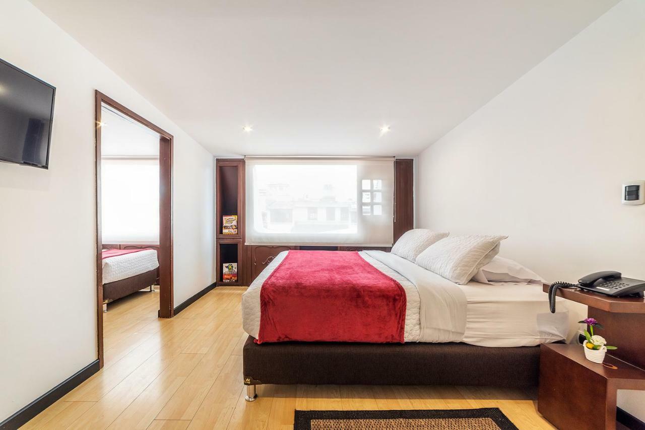 Hotel San Angel Corferias 波哥大 外观 照片